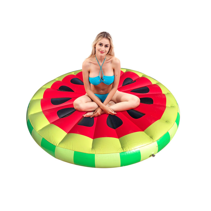0.3mm 1.5m Melancia Anel de Natação Balsa Inflável Floats de piscina de luxo para adultos