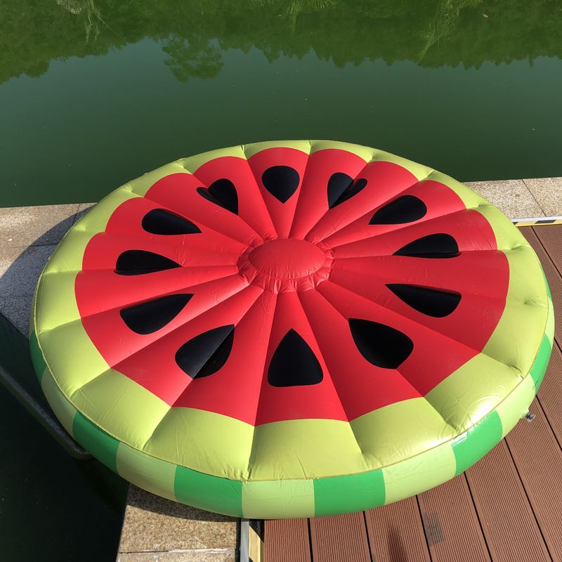 0.3mm 1.5m Melancia Anel de Natação Balsa Inflável Floats de piscina de luxo para adultos