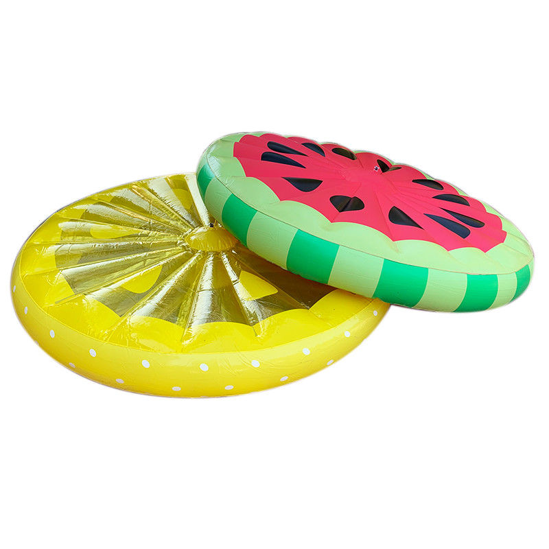 0.3mm 1.5m Melancia Anel de Natação Balsa Inflável Floats de piscina de luxo para adultos