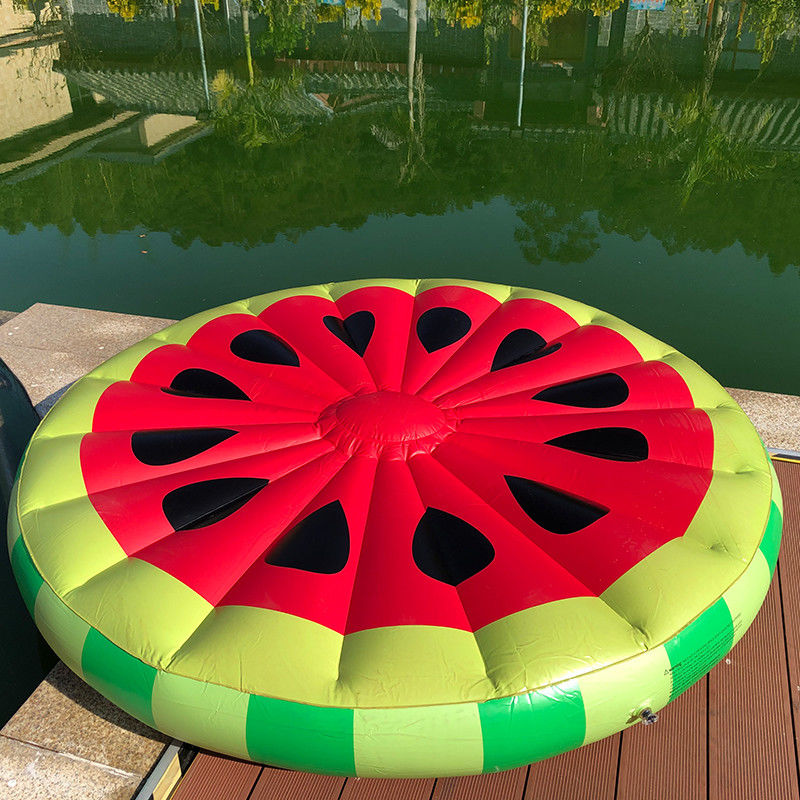 0.3mm 1.5m Melancia Anel de Natação Balsa Inflável Floats de piscina de luxo para adultos