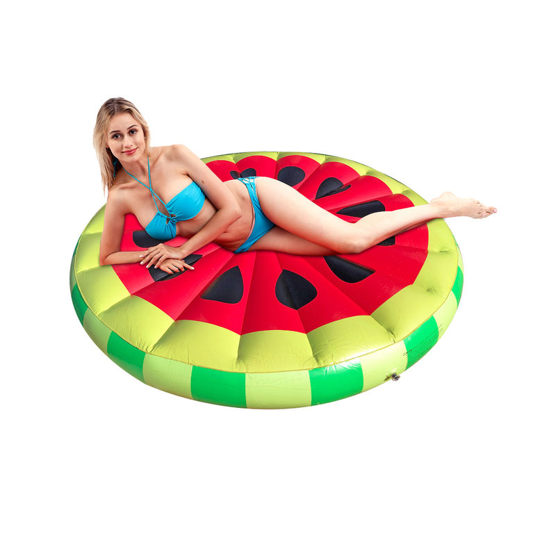 0.3mm 1.5m Melancia Anel de Natação Balsa Inflável Floats de piscina de luxo para adultos
