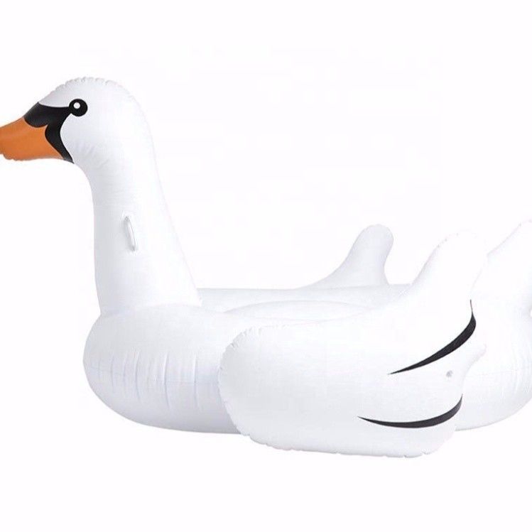 1.5kg Parque aquático Adult Swim Float Large Pool Inflatable Swan Float Floats ISO9001
