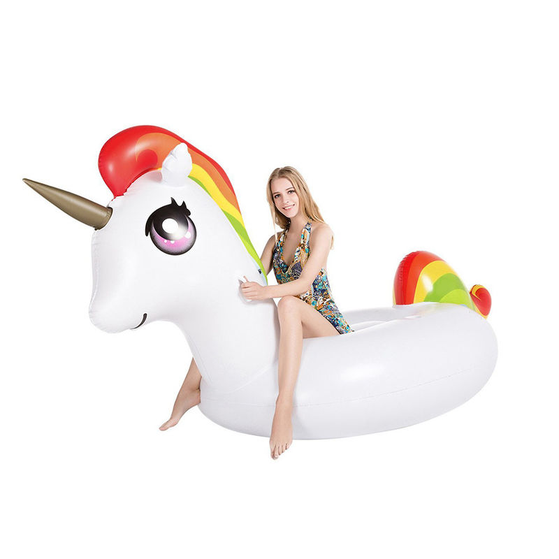 Brinquedo de piscina não tóxico, flutuante, inflável, de 1,5 m