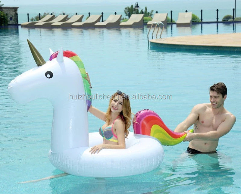 Brinquedo de piscina não tóxico, flutuante, inflável, de 1,5 m