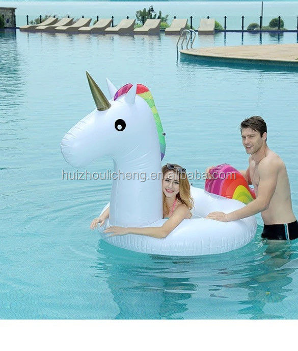 Brinquedo de piscina não tóxico, flutuante, inflável, de 1,5 m