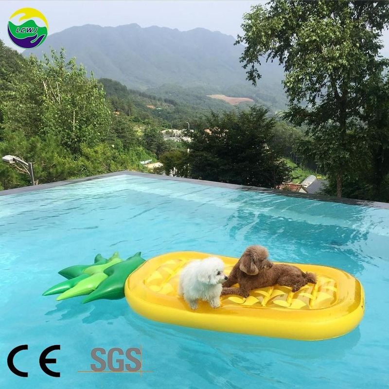 LC Fábrica Melhor Preço PVC inflável Float piscina Float abacaxi brinquedos de água para adultos