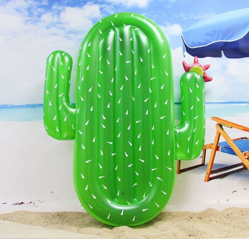 Fun Family Cactus Pool Float Não Ftalato PVC Festa de Verão Float For Lake