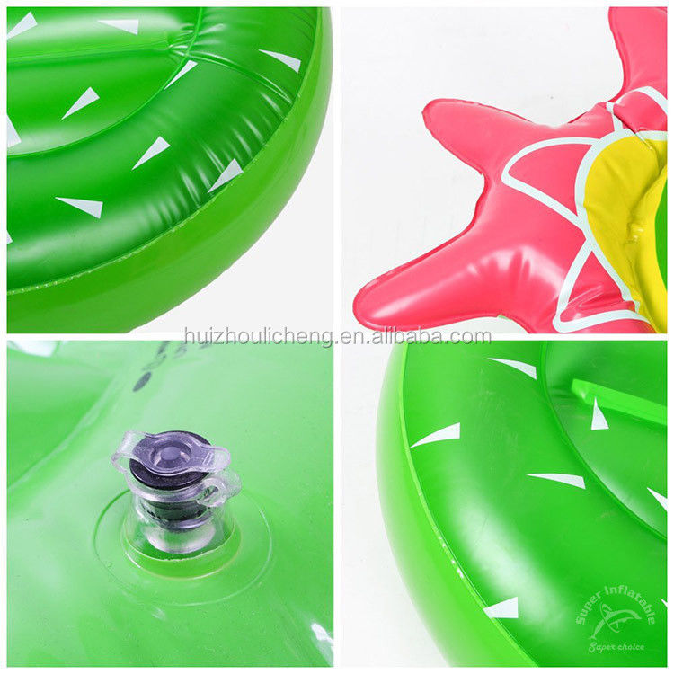 Fun Family Cactus Pool Float Não Ftalato PVC Festa de Verão Float For Lake