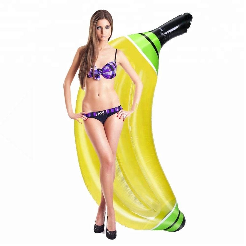Novos brinquedos quentes para jogos esportivos Banana Party Pool Float Island Pool