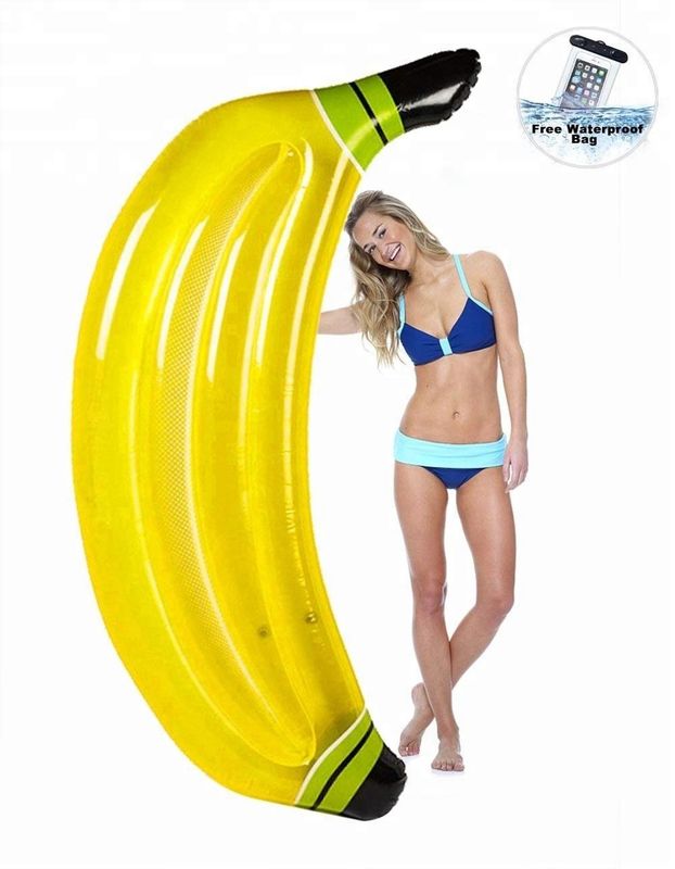 Novos brinquedos quentes para jogos esportivos Banana Party Pool Float Island Pool