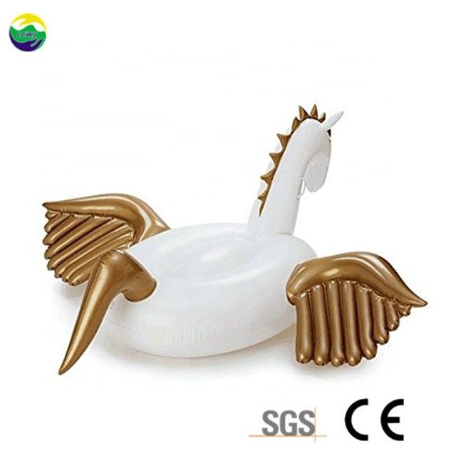 Eco-friendly Pegasus inflável piscina Float Cavalo brinquedos para adultos 250 X 250 X 130cm