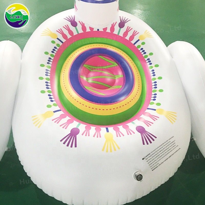 Adultos Alpaca realista piscina inflável flutuante lama piscina jogos para festa