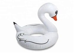 Anel de natação inflável Swan Float 100 a 500 kg Tubos de natação para adultos Crianças