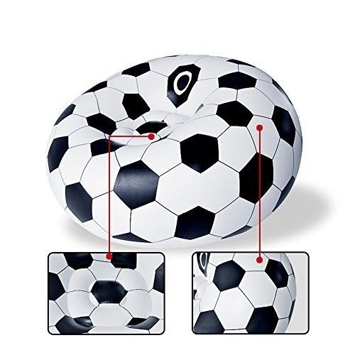 Mobiliário inflável portátil de praia Cadeira de acampamento inflável Sofá 68 X 63 X 48CM