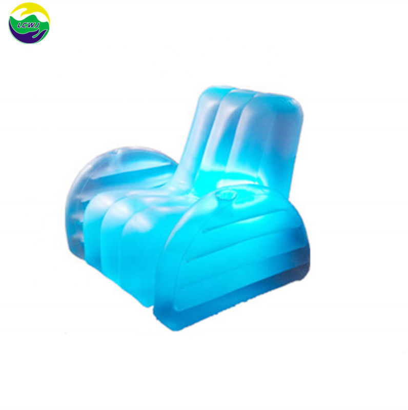 Mobiliário inflável portátil de praia Cadeira de acampamento inflável Sofá 68 X 63 X 48CM