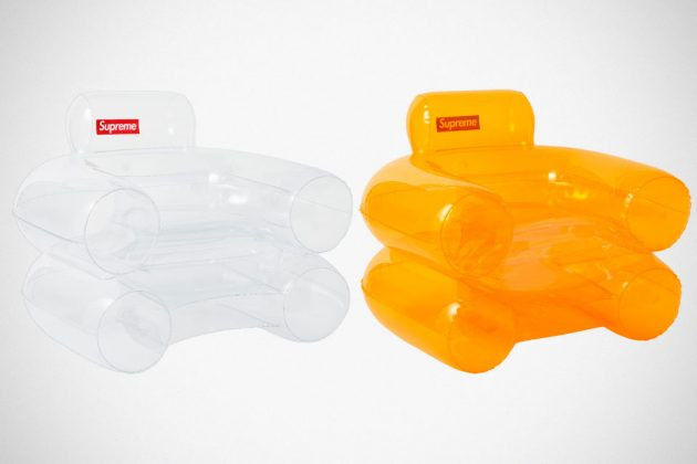 Mobiliário inflável portátil de praia Cadeira de acampamento inflável Sofá 68 X 63 X 48CM