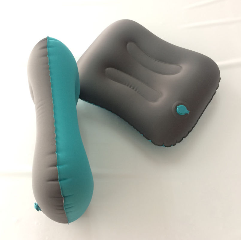 47cm TPU Mobiliário inflável para o exterior Blow Up almofada de viagem para descanso do pescoço