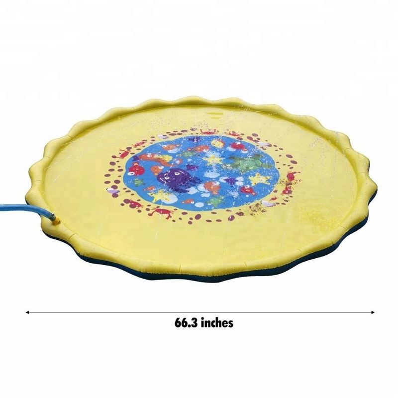 Jardim Inflável Sprinkler brinquedo Verão Fun Splash Play Mat Para Pequeninos