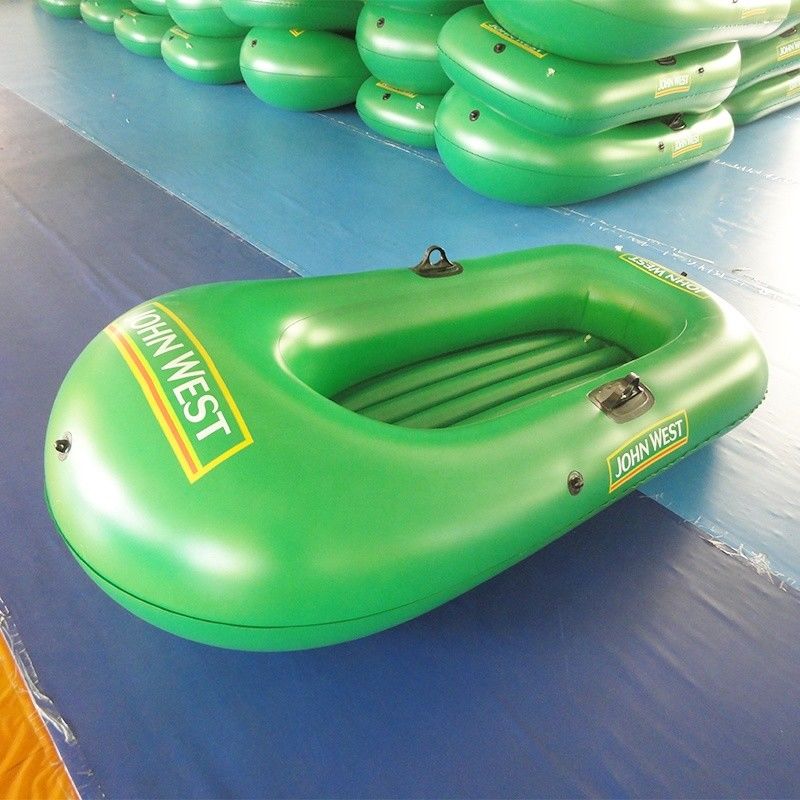 190 X 110cm Balsa de PVC inflável Barco de remo Barco de ar para pesca Desporto à deriva