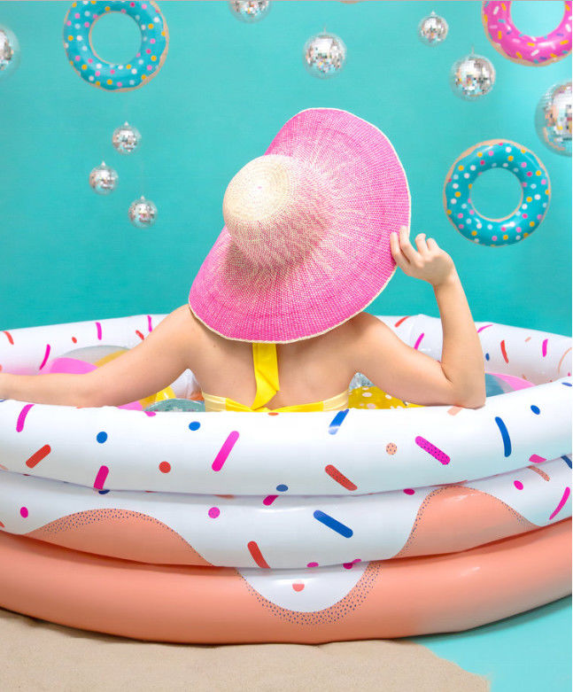 Custom Família Unicórnio Paddling inflável piscina grande piscina inflável para adultos