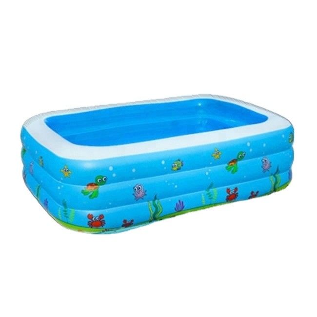 Piscina inflável de PVC gigante Grande Jardim inflável de exterior dobrável para crianças