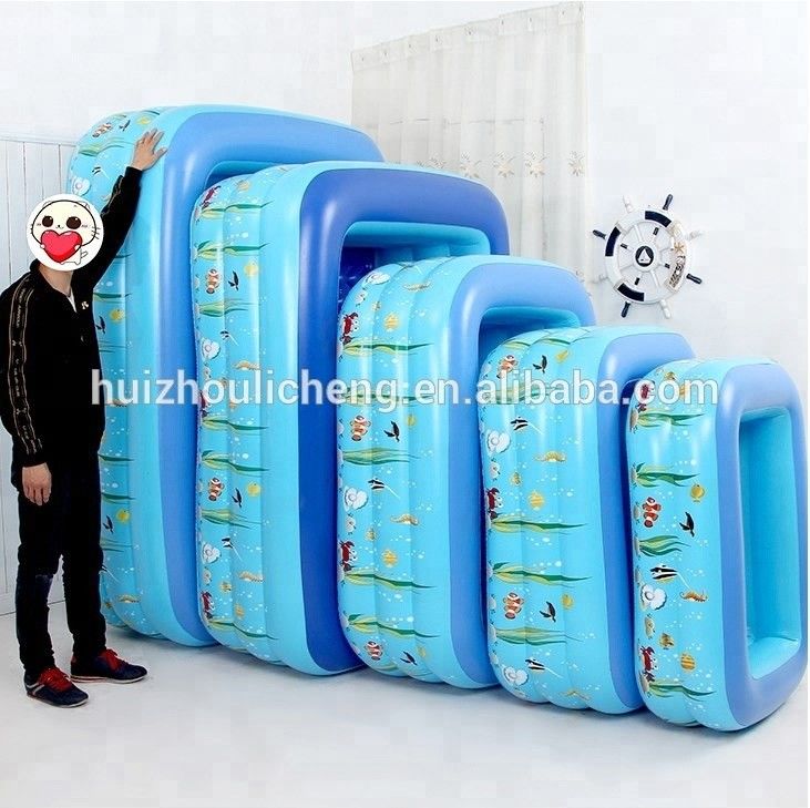 Piscina inflável de PVC gigante Grande Jardim inflável de exterior dobrável para crianças