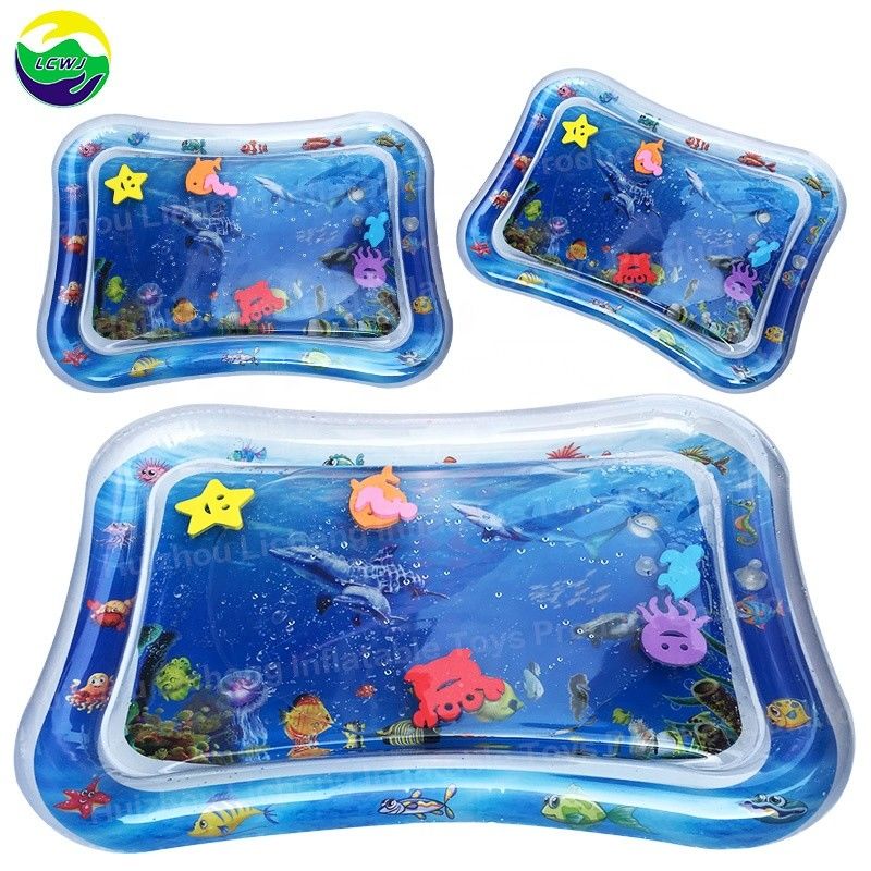 PVC Mat Infante Inflável Bebê Barriga Time Mat de Água Para Pequeno