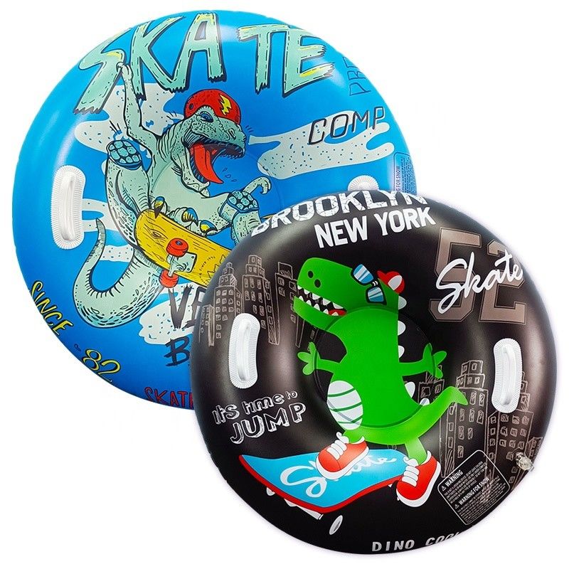 Sled de Dinossauro de Donut de Unicórnio Blow Up Sport Heavy Duty Sled Snow Tube