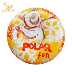 Sled de Dinossauro de Donut de Unicórnio Blow Up Sport Heavy Duty Sled Snow Tube