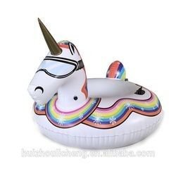 Jogos de neve infláveis de inverno de PVC 190CM Air Unicorn Snow Sled Para Adultos